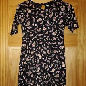 EUC Old Navy Paisley Dress sz. L 10-12